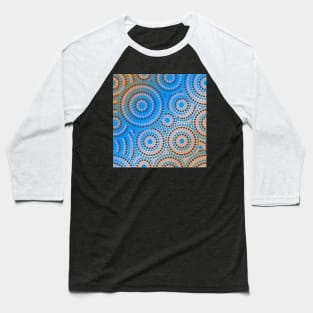 Awesome Aboriginal Dot Art Baseball T-Shirt